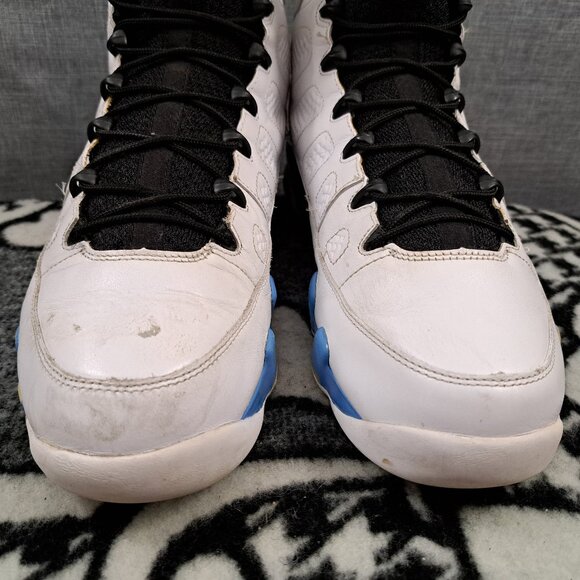 %Size 11 Nike Air Jordan 9 Retro 2010 Powder Blue Men AJ23